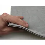 Автовелюр Антара сірий, лист 49х100см – самоклейка на поролоні та сітці Мініатюра 3