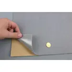 Автовелюр Frota 1 світло-сірий (з фіолетовим відтінком) – самоклейка на поролоні та сітці Мініатюра 4