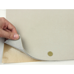 Автовелюр самоклейка Micro TPS-16815 колір світло-бежевий, на поролоні та сітці, лист 84х100см