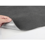 Автовелюр Frota 4 темно-сірий, лист 178х100см – самоклейка на поролоні та сітці Мініатюра 4