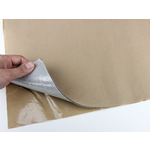 Автовелюр Frota 9 бежевий, лист 75х100см – самоклейка на поролоні та сітці Мініатюра 2