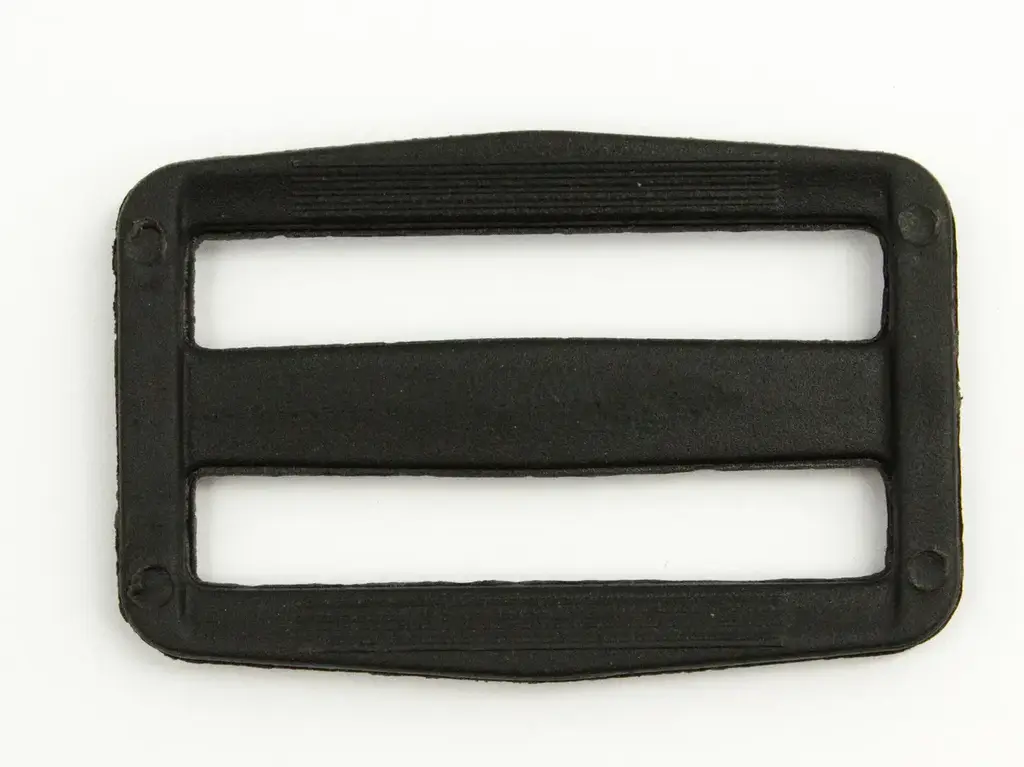 Перетяжка пластикова, двощілинна, 40 мм, чорна