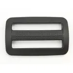 Перетяжка пластикова, двощілинна, 40 мм, чорна Мініатюра 1