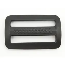 Перетяжка пластикова, двощілинна, 40 мм, чорна