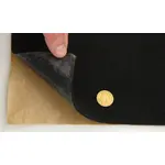 Карпет Superflex чорний для авто самоклейка, лист 102x100см Мініатюра 2