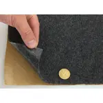Карпет Superflex темно-сірий для авто самоклейка, лист 102x100см Мініатюра 2