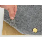 Карпет Superflex сірий для авто самоклейка, лист 102x100см Мініатюра 2