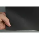 Автомобільний шкірозамінник 2014-MT чорний, на поролоні 3мм і сітці (ширина 160 см) Мініатюра 2