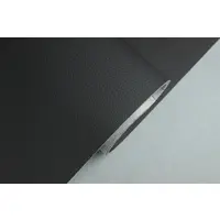 Автомобільний шкірзам, колір чорний 2126-MT, на поролоні 4мм і сітці, ширина 160см