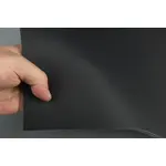 Автомобільний шкірозамінник 2126-MT чорний, на поролоні 4мм і сітці (ширина 160 см) Мініатюра 2