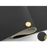 Автомобільний шкірозамінник G10 чорний, на поролоні 5мм і сітці (ширина 160 см) Мініатюра 1