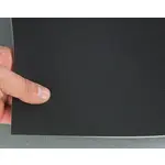 Автомобільний шкірозамінник чорний 2137-МТ, на поролоні 4мм і сітці (ширина 160 см) Мініатюра 2