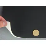 Автомобільний шкірозамінник чорний 2127-МТ, на поролоні 4мм і сітці (ширина 160 см) Мініатюра 1