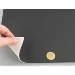 Автомобільний шкірозамінник 2047-MT чорний, тягучий, на поролоні 2мм і сітці (ширина 140 см) Мініатюра 1