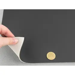 Автомобільний шкірзам BENTLEY 2047-MT, колір чорний, тягучий, на поролоні 2мм та сітці, ширина 140см