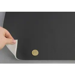 Автомобільний шкірзам 2066p-MT, колір антрацит, на поролоні 4мм та сітці, ширина 162см