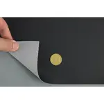 Автомобільний шкірозамінник чорний 2001/1-MT, на тканинній основі (ширина 150 см) Мініатюра 3