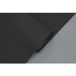 Автомобільний шкірзам чорний 2066-MT, на тканинній основі, ширина 160см