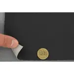 Автомобільний шкірозамінник чорний DH-72, на тканинній основі (ширина 160 см) Мініатюра 2