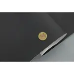 Автомобільний шкірозамінник чорний DH-72, на тканинній основі (ширина 160 см) Мініатюра 3