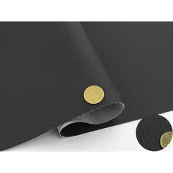 Автомобільний текстурний шкірзам G9 чорний, на тканинній основі, ширина 165см