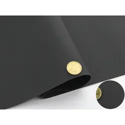 Автомобільний кожзам 15239/2 чорний, на тканинній основі, ширина 160см