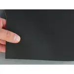 Автомобільний шкірозамінник чорний 2131-MT, на тканинній основі (ширина 150 см) Мініатюра 3