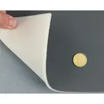 Автомобільний шкірозамінник 5098-MT сірий, на поролоні 3мм і сітці (ширина 150 см), Туреччина Мініатюра 3