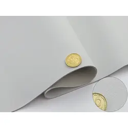 Автомобільний шкірозамінник світло-сірий 15535/1, на тканинній основі, ширина 160см