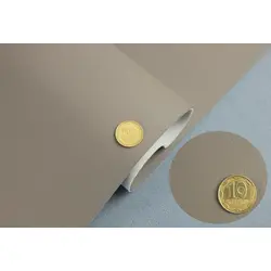 Автомобільний шкірозамінник світло-коричневий 5110-MT, на поролоні 1мм та сітці, ширина 150cм