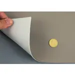 Автомобільний шкірозамінник світло-коричневий 5110-MT, на поролоні 1мм і сітці (ширина 150 см) Мініатюра 3