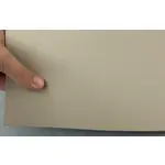 Автомобільний шкірозамінник кремовий 3032-MT, на поролоні 4мм і сітці (ширина 160 см) Мініатюра 2