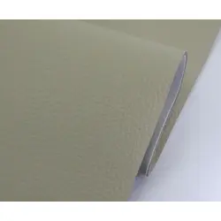 Автомобільний шкірозамінник бежевий, на поролоні та сітці 5мм, ширина 1.55м