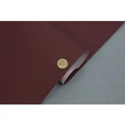 Автомобільний шкірозамінник, колір темно-бордовий 8014-MT, на тканинній основі, ширина 160см