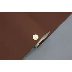 Автомобільний шкірозамінник, колір коричневий з відтінком червоного, 4079-MT, на тканинній основі, ширина 160см