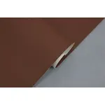 Автомобільний шкірозамінник коричневий 4079-MT, на тканинній основі (ширина 160 см) Мініатюра 2