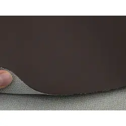 Автомобільний шкірозамінник коричневий Porshe BR, на тканинній основі, ширина 160см