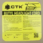 Герметизуючий бутиловий шнур STK Butyl Cord 6мм (11 м) чорний Мініатюра 3