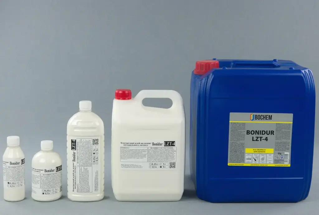 BONIDUR LZT-4, 1.0 л: Однокомпонентний клей на водній основі