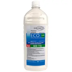 Клей латексний ECOSAR MW 116 для шкіри, кашзама, тканини, замші, без запаху Італія, 1л