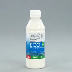 Латексний Клей ECOSAR MW 116 для шкіри, шкірозамінника, тканини, замші, без запаху Італія, 0,25 л
