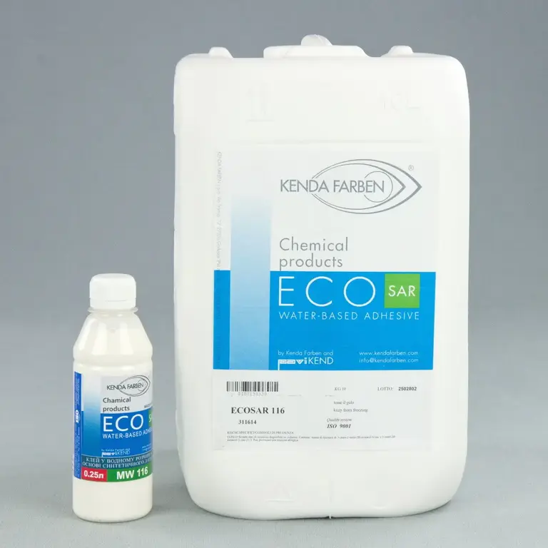 Клей ECOSAR MW 116 — без запаху, для шкіри, тканин, замші (0,25 л, Італія)