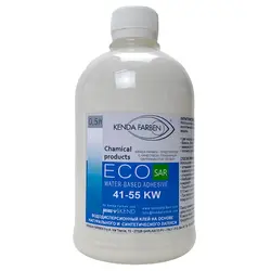 Клей на водному розчині ECOSAR 41-55KW на основі латекса (без запаху) Італія 0,5л