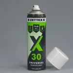 Аерозольний термостійкий до 110˚C клей ZETTEX X30 UNIVERSAL для для тканини, карпета, ковроліну, гуми, повсті, 500мл Мініатюра 1