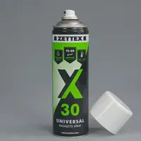 Аерозольний термостійкий до 110˚C клей ZETTEX X30 UNIVERSAL для для тканини, карпета, ковроліну, гуми, повсті, 500мл