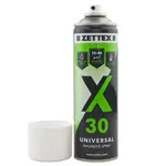 Аерозольний термостійкий до 110˚C клей ZETTEX X30 UNIVERSAL для для тканини, карпета, ковроліну, гуми, повсті, 500мл Мініатюра 2