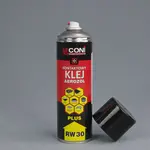Аерозольний професійний контактний клей CONI RW30 для тканини, карпета, ковроліну, гуми, повсті, 500мл Польща Мініатюра 1