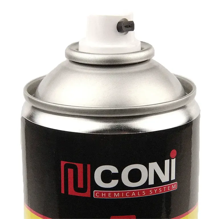 Аерозольний термостійкий клей CONI KRK 30 (до 125 °C) для тканини, карпета, ковроліну, шкірозамінника, 500мл