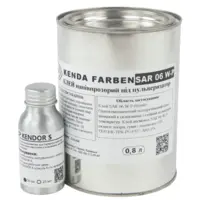 Комплект "Стандарт" клею SAR 06 W-P (0,8л) (з активатором Kendor S -50мл) під пульверизатор, для торпеди, термостійкий до 125 °С