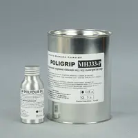 Комплект клею POLIGRIP MH 333-P (0,8л) "Стандарт", (+ активатор POLYDUR PU 50мл) для торпеди термостійкий до 125 °С (під пульвер)
